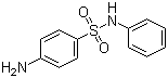 structure of CAS# 127-77-5, Sulfabenz;4-Aminobenzenesulfonanilide; 4-Amino-N-phenylbenzenesulfonamide