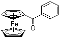 structure of CAS# 1272-44-2, Benzoylferrocene;(Benzoylcyclopentadienyl)cyclopentadienyliron