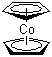 Cobaltocene molecular structure (CAS 1277-43-6)