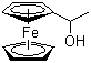 结构式 CAS# 1277-49-2, 1-二茂铁基乙醇; 甲基二茂铁甲醇