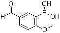 structure of CAS# 127972-02-5, 2-Methoxy-5-formylphenylboronic acid;5-Formyl-2-methoxyphenylboronic acid