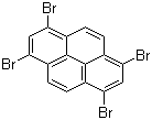 1,3,6,8-四溴芘分子结构 (CAS 128-63-2)