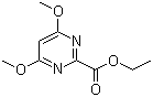 结构式 CAS# 128276-49-3, 4,6-二甲氧基嘧啶-2-甲酸乙酯