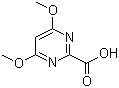 结构式 CAS# 128276-50-6, 4,6-二甲氧基嘧啶-2-羧酸