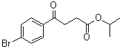 structure of CAS# 1284448-67-4, 4-Bromo-gamma-oxobenzenebutanoic acid 1-methylethyl ester