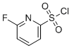6-Fluoropyridine-2-sulfonyl chloride molecular structure (CAS 128583-07-3)