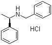 (R)-N-Benzyl-1-phenylethylamine hydrochloride molecular structure (CAS 128593-66-8)