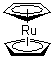 Ruthenocene molecular structure (CAS 1287-13-4)