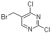 结构式 CAS# 1289387-92-3, 5-(溴甲基)-2,4-二氯嘧啶