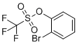 structure of CAS# 129112-25-0, 2-Bromophenyl trifluoromethanesulfonate