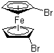 structure of CAS# 1293-65-8, 1,1'-Dibromoferrocene;NSC 176201