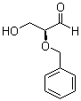 structure of CAS# 129492-58-6, 2-O-Benzyl-L-glyceraldehyde;(S)-3-Hydroxy-2-(phenylmethoxy)propanal; (2S)-3-Hydroxy-2-(phenylmethoxy)propanal