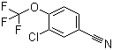 结构式 CAS# 129604-26-8, 3-氯-4-(三氟甲氧基)苯甲腈
