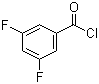 结构式 CAS# 129714-97-2, 3,5-二氟苯甲酰氯