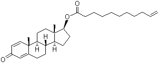结构式 CAS# 13103-34-9, 宝丹酮十一烯酸酯