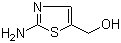 结构式 CAS# 131184-73-1, 2-氨基-5-噻唑甲醇