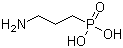 结构式 CAS# 13138-33-5, 3-氨基丙烷-1-磷酸
