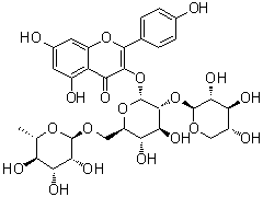 结构式 CAS# 131573-90-5, 山茶苷 B