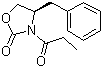 结构式 CAS# 131685-53-5, (R)-(-)-4-苄基-3-丙酰基-2-恶唑烷酮