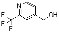 结构式 CAS# 131747-61-0, 2-(三氟甲基)-4-吡啶甲醇