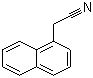 1-萘乙腈分子结构 (CAS 132-75-2)