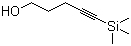 structure of CAS# 13224-84-5, 5-Trimethylsilyl-4-pentyn-1-ol