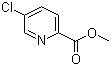 结构式 CAS# 132308-19-1, 5-氯吡啶-2-羧酸甲酯