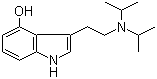 structure of CAS# 132328-45-1, 4-Hydroxy-N,N-diisopropyltryptamine