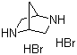 结构式 CAS# 132747-20-7, (1S,4S)-2,5-二氮双环[2.2.1]庚烷二氢溴酸盐