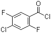 structure of CAS# 132794-08-2, 4-Chloro-2,5-difluorobenzoyl chloride