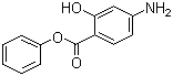 structure of CAS# 133-11-9, Phenyl-4-aminosalicylate ;4-Amino-2-hydroxybenzoic acid phenyl ester; Fenamisal; Phenyl PAS