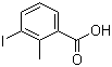 结构式 CAS# 133232-56-1, 3-碘-2-甲基苯甲酸