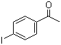 结构式 CAS# 13329-40-3, 4-碘代苯乙酮; 4-碘苯乙酮