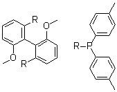 [(1S)-6,6'-二甲氧基联苯-2,2'-二基]双[二(4-甲基苯基)膦]分子结构 (CAS 133545-25-2)