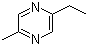 structure of CAS# 13360-64-0, 2-Ethyl-5-methylpyrazine