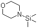 结构式 CAS# 13368-42-8, N-(三甲基硅基)吗啉