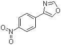 结构式 CAS# 13382-61-1, 4-(4-硝基苯基)恶唑; 4-(4-硝基苯基)噁唑