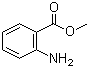 结构式 CAS# 134-20-3, 氨茴酸甲酯; 邻氨基苯甲酸甲酯; 2-氨基苯甲酸甲酯