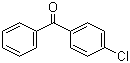 structure of CAS# 134-85-0, 4-Chlorobenzophenone;p-Chlorobenzophenone; (4-Chlorophenyl)phenyl-methanone