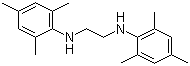 structure of CAS# 134030-21-0, N,N'-Bis(2,4,6-trimethylphenyl)ethane-1,2-diamine