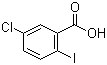 结构式 CAS# 13421-00-6, 5-氯-2-碘苯甲酸