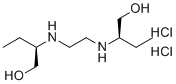 structure of CAS# 134566-79-3, Ethambutol 2HCl;(2R)-2-[2-[[(2R)-1-hydroxybutan-2-yl]amino]ethylamino]butan-1-ol;dihydrochloride