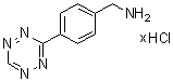 结构式 CAS# 1345866-68-3, 4-(1,2,4,5-四嗪-3-基)苯甲胺盐酸盐
