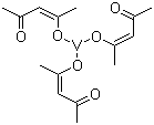 结构式 CAS# 13476-99-8, 乙酰丙酮钒