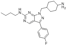 结构式 CAS# 1350547-65-7, UNC569