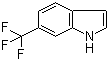 结构式 CAS# 13544-43-9, 6-三氟甲基吲哚