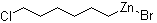 6-Chlorohexylzinc bromide molecular structure (CAS 135579-83-8)