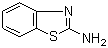 结构式 CAS# 136-95-8, 2-氨基苯并噻唑