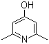 structure of CAS# 13603-44-6, 2,6-Dimethyl-4-hydroxypyridine;4-Hydroxy-2,6-dimethylpyridine; 2,6-Dimethylpyridin-4-ol