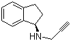 结构式 CAS# 136236-51-6, 雷沙吉兰; (R)-2,3-二氢-N-2-丙烯基-1H-茚-1-胺